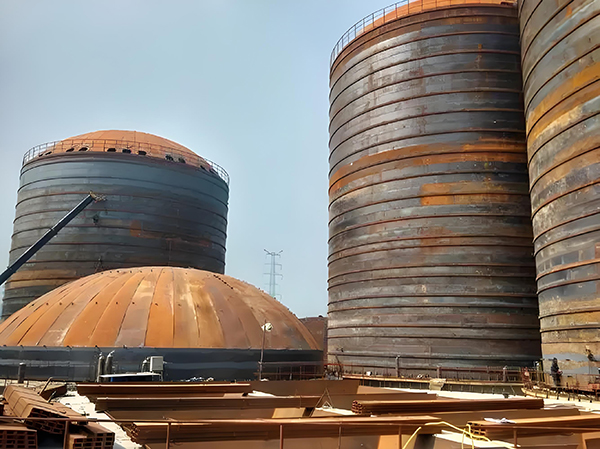 东兴焦粉钢板仓